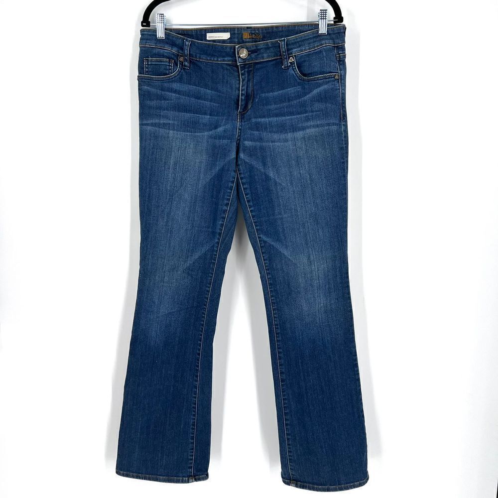 Kut from‎ the Kloth ‘Farrah’ baby boot cut jeans 10 KFTK